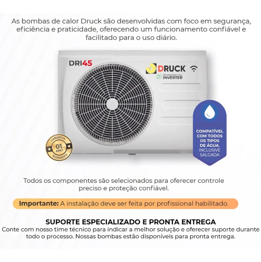 Bomba de calor DRI45 DRUCK