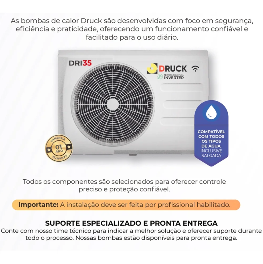 Bomba de calor DRI35 DRUCK