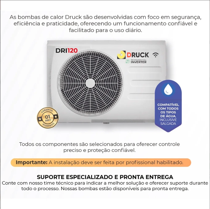 Bomba de calor DRI120 DRUCK